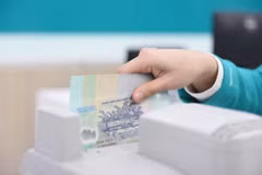 Lợi nhuận ngành ngân hàng tăng trưởng ấn tượng, ABBANK và KienlongBank gây chú ý. (Ảnh: Vietnam+)