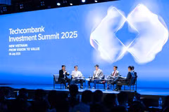 Techcombank tổ chức thành công Hội nghị Techcombank Investment Summit 2025. (Ảnh: Vietnam+)