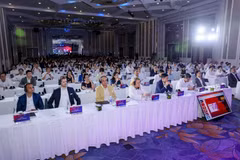 Hội thảo “Chuyển đổi số: Xu hướng và Tầm nhìn chiến lược” do VietinBank tổ chức. (Ảnh: Vietnam+)