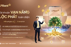 Tài khoản Vạn năng - Lộc phát toàn diện giúp doanh nghiệp tối đa lợi ích với thủ tục đơn giản, nhanh gọn. (Ảnh: Vietnam+)