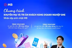 MB tri ân khách hàng doanh nghiệp vừa và nhỏ nhân kỷ niệm ngày thành lập