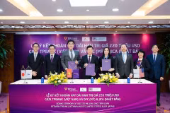 TPBank nhận khoản vay 220 triệu USD từ DFC và JICA hỗ trợ doanh nghiệp vừa và nhỏ. (Ảnh: Vietnam+)