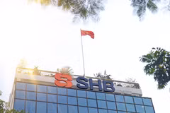 Thương hiệu mới của SHB. (Ảnh: Vietnam+)
