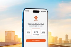 Tài khoản Siêu lợi suất dễ dàng được kích hoạt ngay trên nền tảng ngân hàng số VIB Business, mang đến trải nghiệm linh hoạt, minh bạch và an toàn cho hộ kinh doanh, doanh nghiệp. (Ảnh: Vietnam+)