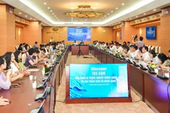 Toàn cảnh tọa đàm. (Ảnh: Vietnam+)