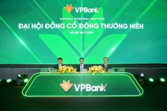 VPBank bầu nhân sự cấp cao và thông qua kế hoạch lợi nhuận tỷ USD. (Ảnh: Vietnam+)