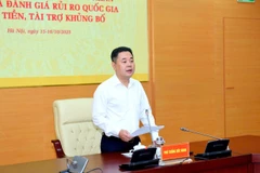 Phó Thống đốc Ngân hàng Nhà nước Nguyễn Ngọc Cảnh phát biểu tại Hội thảo. (Ảnh: Vietnam+)