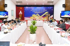 Quang cảnh tọa đàm. (Ảnh: Vietnam+)