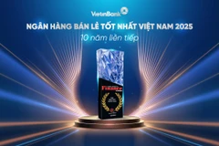 Lần thứ 10 liên tiếp VietinBank nhận được giải thưởng uy tín, tiếp tục khẳng định vị thế Ngân hàng Bán lẻ số 1 tại Việt Nam. (Nguồn: Vietnam+)