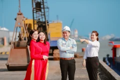 Dấu ấn Agribank trên bản đồ hạ tầng và tăng trưởng bền vững. (Ảnh: Vietnam+)