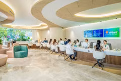 VPBank đạt lợi nhuận trước thuế hợp nhất gần 18.900 tỷ đồng, tăng 68%. (Ảnh: Vietnam+)
