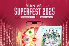 Cơ hội săn vé đại nhạc hội đình đám nhất mùa hè 2025 cùng đại nhạc hội Superfest 2025. (Ảnh: Vietnam+)