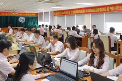 Ngân hàng Chính sách xã hội đã và đang tập trung chuyển đổi số nhằm nâng cao chất lượng phục vụ Nhân dân. (Ảnh: Vietnam+)