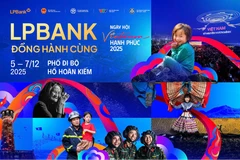 LPBank đồng hành cùng Ngày hội Việt Nam hạnh phúc 2025. (Ảnh: Vietnam+)
