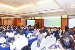 Toàn cảnh toạ đàm. (Ảnh: Vietnam+)