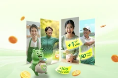 Vietcombank triển khai đồng loạt nhiều ưu đãi cho khách hàng gửi tiết kiệm. (Ảnh: Vietnam+)