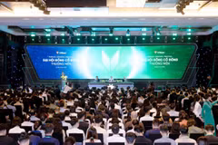 VPBank đã thông qua kế hoạch tăng vốn điều lệ lên hơn 106.200 tỷ đồng - mức cao nhất hệ thống ngân hàng. (Ảnh: Vietnam+)