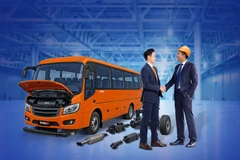 Ngân hàng SHB tài trợ nhà cung cấp Kim Long Motor lên đến 90% nhu cầu vốn. (Ảnh: Vietnam+)