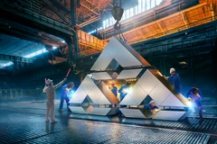 Hòa Phát là doanh nghiệp sản xuất duy nhất lọt tốp 10 doanh nghiệp lớn nhất Việt Nam. (Ảnh: Vietnam+)