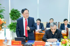 Ông Dương Quyết Thắng - Tổng Giám đốc Ngân hàng Chính sách xã hội cho biết tính đến ngày 31/12/2025, tổng nguồn vốn của Ngân hàng Chính sách xã hội đạt 426.262 tỷ đồng, tăng 44.103 tỷ đồng. (Ảnh: Vietnam+)