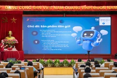 Hội thi “Agribanker làm chủ công nghệ trong kỷ nguyên số” toàn hệ thống, nơi tỏa sáng trí tuệ - Tôn vinh bản lĩnh tiên phong, tinh thần đổi mới. (Ảnh: Vietnam+)