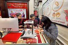 Hiệp hội Kinh doanh vàng Việt Nam (VGTA) vừa gửi công văn đề xuất Chính phủ ban hành quy định, cho phép doanh nghiệp sản xuất, kinh doanh vàng trang sức được trực tiếp vay vàng trong dân. (Ảnh minh họa: Vietnam+)