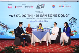 "Chạm Di sản - Ký ức đô thị" ra mắt, đánh dấu bước chuyển mình trong việc ứng dụng công nghệ số để quảng bá văn hóa và di sản đến với công chúng trẻ. (Ảnh: PV/Vietnam+)