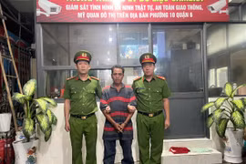 Đối tượng Đặng Văn Hoàng tại Cơ quan Cảnh sát điều tra Công an Thành phố. (Ảnh: CA Thành phố Hồ Chí Minh cung cấp)