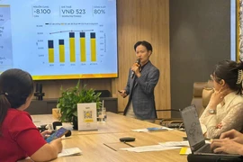 Hình đại diện: Chuyên gia Bất động sản Savills Việt Nam - Giang Huỳnh chia sẻ về tổng quan thị trường thành phố Hồ Chí Minh quý 02/2025. (Ảnh: Khánh Ly/Vietnam+)