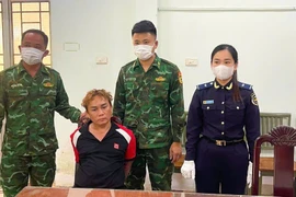 Nguyễn Tấn Thành bị lực lượng chức năng tỉnh Tây Ninh bắt giữ (Ảnh: Nguồn Công an tỉnh Tây Ninh).