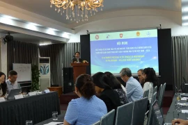 Hội nghị Đối thoại Công – Tư khu vực phía Nam diễn quy tụ hơn đại biểu từ Bộ Công Thương, cơ quan ngoại giao các nước EFTA, hiệp hội ngành hàng và doanh nghiệp xuất khẩu trọng điểm miền Nam. Ảnh: Khánh Ly/Vietnam+)