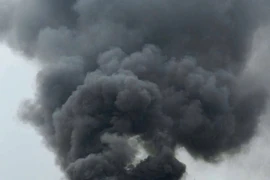 Hiện trường vụ cháy. (Ảnh: CTV)