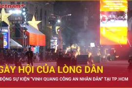 Sôi động Ngày hội Vinh quang Công an Nhân dân tại Thành phố Hồ Chí Minh