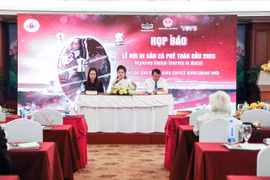 Lễ hội Di sản Cà phê Toàn cầu lần thứ I kỳ vọng nâng tầm cà phê Việt ra thế giới. (Ảnh: PV/Vietnam+)