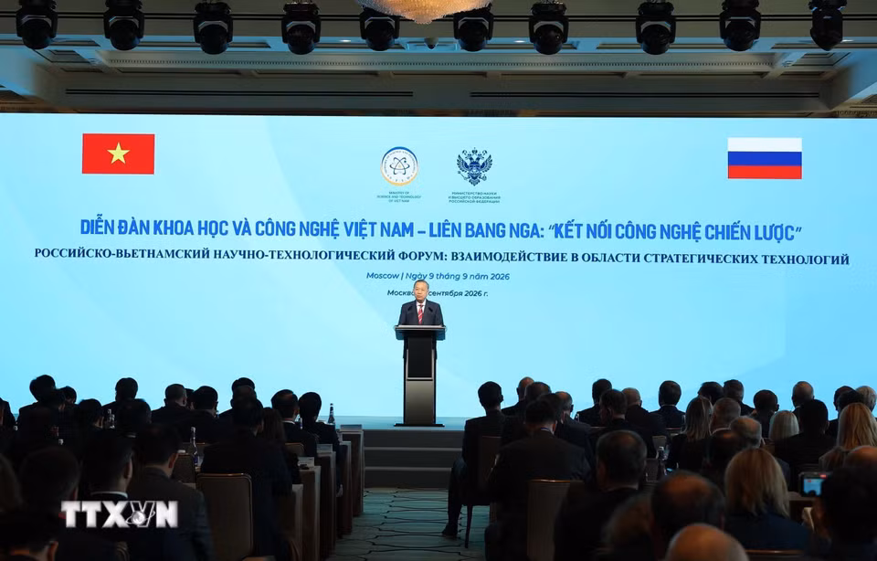 Tổng Bí thư, Chủ tịch nước Tô Lâm phát biểu. (Ảnh: Thống Nhất/TTXVN)