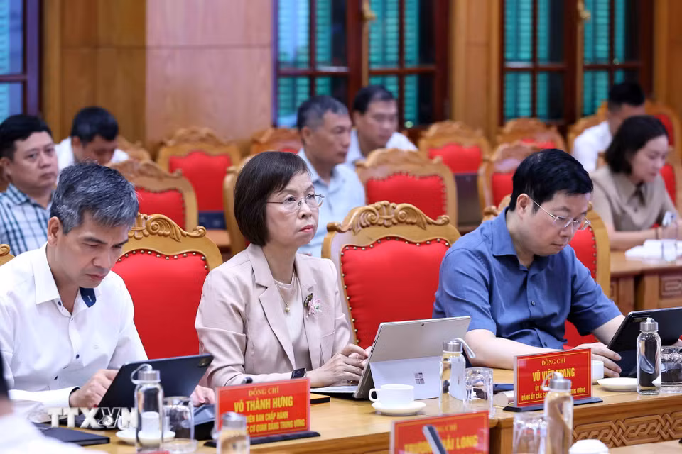 Các đại biểu tham dự hội nghị. (Ảnh: An Đăng/TTXVN)