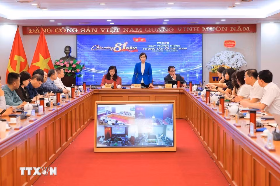 Quang cảnh hội nghị. (Ảnh: Hoàng Hiếu/TTXVN)