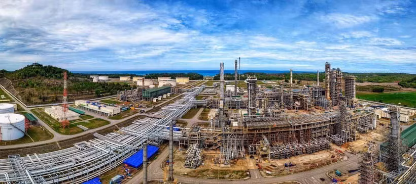Nhà máy lọc dầu Dung Quất. (Ảnh: TTXVN)