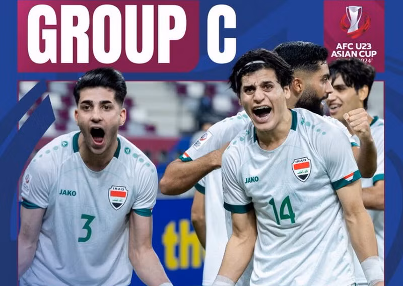 Các cầu thủ U23 Iraq. (Nguồn: AFC)