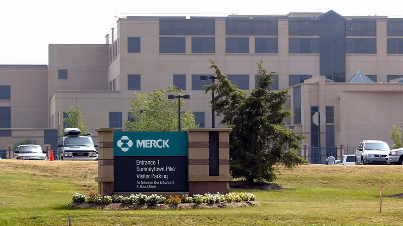 Công ty dược phẩm Merck tại Lansdale, bang Pennsylvania, Mỹ. (Ảnh: AFP/TTXVN)