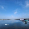 Khung cảnh bình yên vùng đầm phá Tam Giang-Cầu Hai xứ Huế. (Ảnh: Mai Trang/TTXVN)