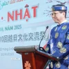 Ông Mori Takero, Tổng lãnh sự Nhật Bản tại thành phố Đà Nẵng phát biểu tại chương trình. (Ảnh: Văn Dũng/TTXVN)