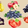Các loại trái cây giàu flavonoid. (Ảnh: Vietnam+)