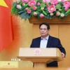 Thủ tướng Phạm Minh Chính làm Trưởng Ban Chỉ đạo của Chính phủ về phát triển khoa học, công nghệ, đổi mới sáng tạo, chuyển đổi số và Đề án 06. (Ảnh: Dương Giang/TTXVN)