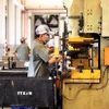 Công nhân làm việc trong khu công nghiệp Giang Điền, huyện Trảng Bom, Đồng Nai. (Ảnh: Hồng Đạt/TTXVN)