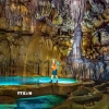 Bên trong hang Hung Thoòng (vườn Quốc gia Phong Nha-Kẻ Bàng, Quảng Bình. (Ảnh: TTXVN phát)
