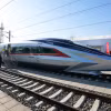 Tàu cao tốc CR450AF tại Bắc Kinh, ngày 29/12/2024. (Nguồn: Tân Hoa xã)