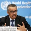 Tổng Giám đốc WHO Tedros Adhanom Ghebreyesus phát biểu trong cuộc họp báo ở Geneva, Thụy Sĩ. (Ảnh: IRNA/TTXVN)