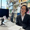 Giáo sư Shimizu Masaaki, Đại học Osaka, trả lời phỏng vấn của phóng viên TTXVN. (Ảnh: Phạm Tuân/TTXVN)