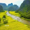 Ninh Bình là vùng đất cổ có từ hàng vạn năm trước, sở hữu phong cảnh thiên nhiên sơn thủy hữu tình. (Ảnh: Minh Đức/TTXVN)